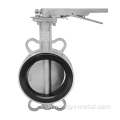 Titanium Alloy Driven Butterfly Valve For Ventilation Pipe